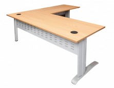 RSDR1818 Rapid Span Desk And Return. 1800 X 700 X 1800 X 600